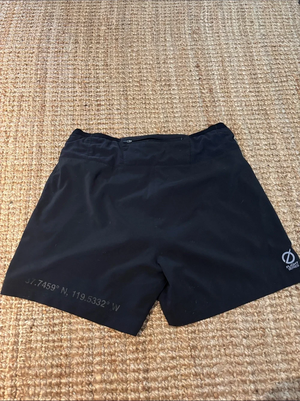 The North Face Men's Black Athletic Running Shorts